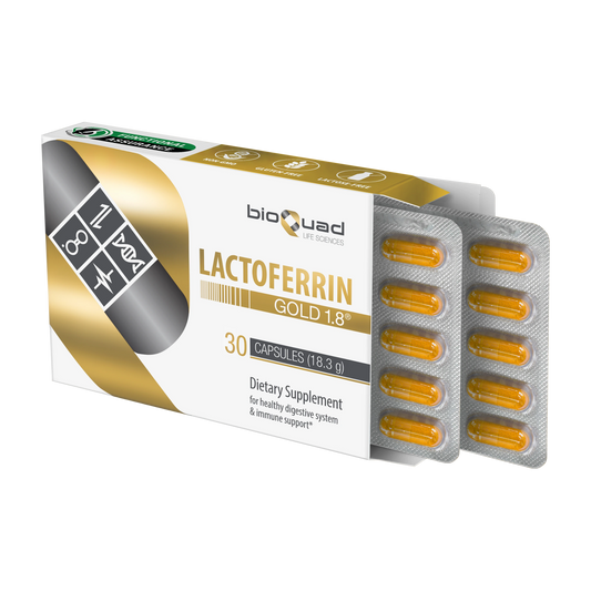 Lactoferrin Gold 1.8® Single Box - bioQuad Life Sciences