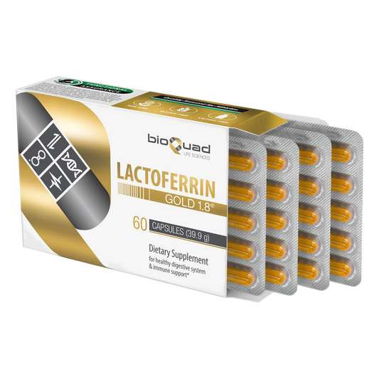 Lactoferrin Gold 1.8® Dual Box - bioQuad Life Sciences