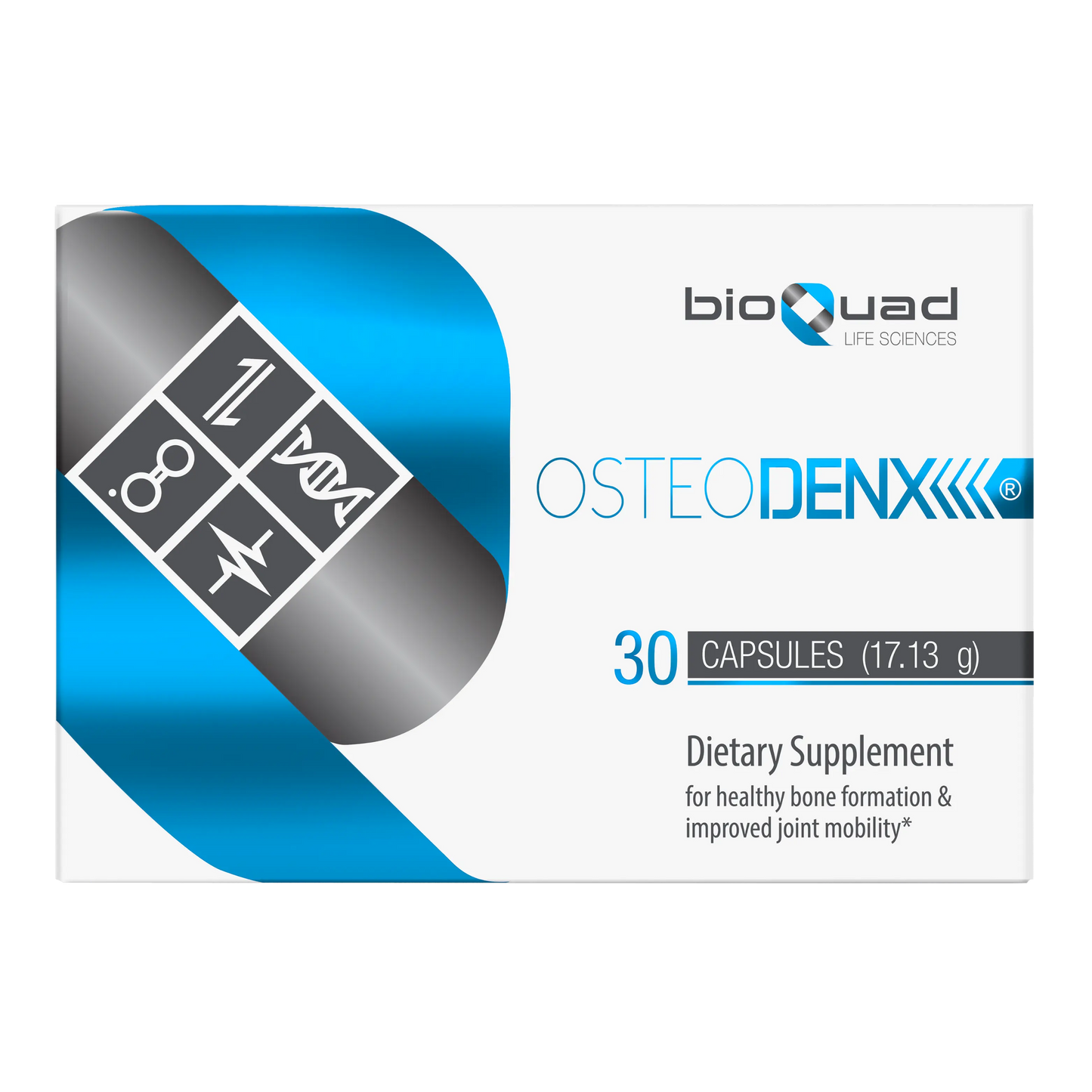 OsteoDenx® Single Box Front - bioQuad Life Sciences