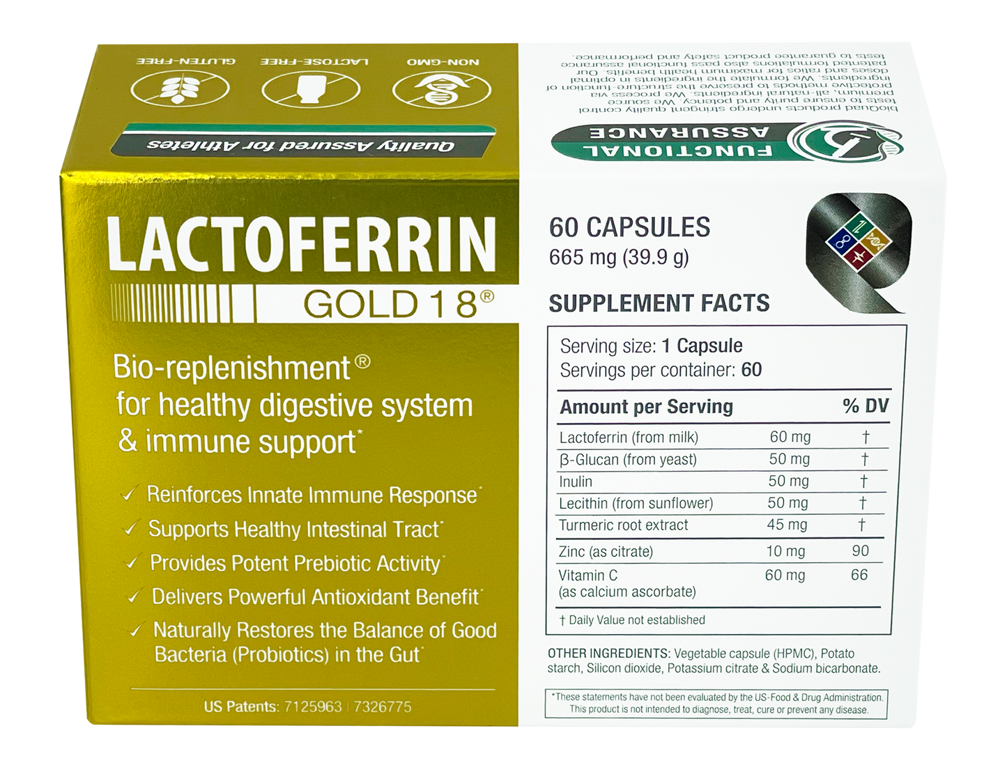 Lactoferrin Gold 1.8® Dual Box